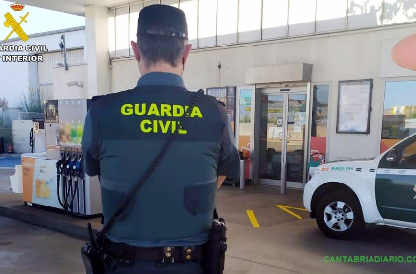  La Guardia Civil detiene al presunto autor de tres atracos y un robo con fuerza en gasolineras
