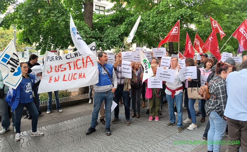 El personal de Justicia se concentrará durante la visita de Pedro Sánchez a Santander