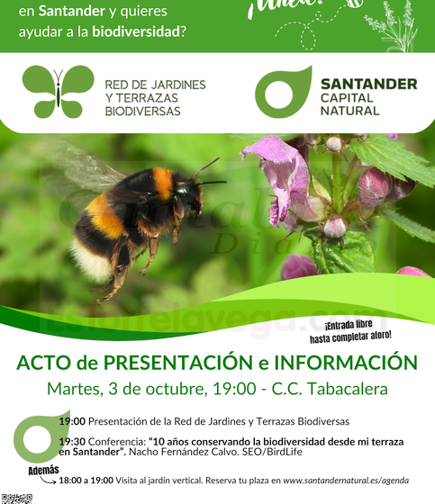  El centro cívico de Tabacalera acogerá el martes la presentación de la Red de Jardines y Terrazas Biodiversas