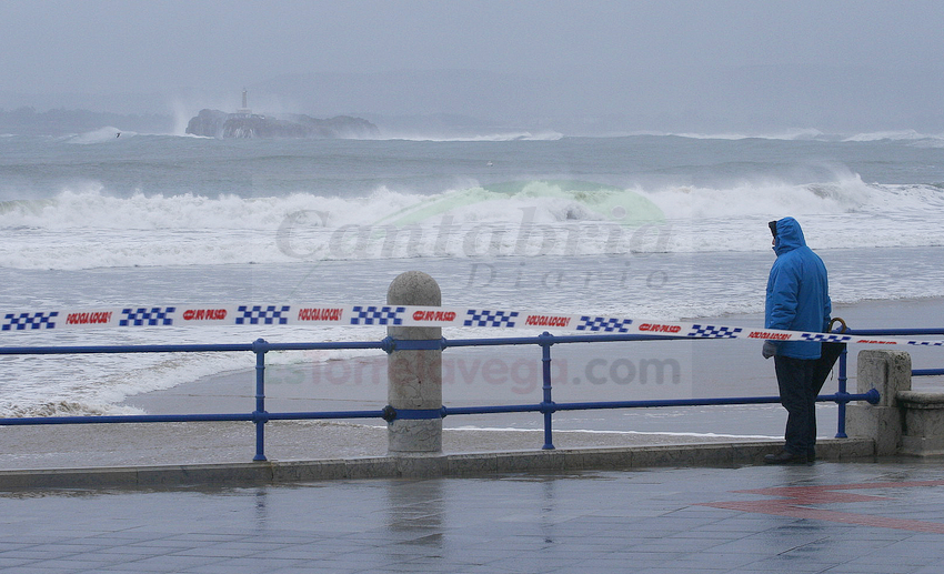  Aviso naranja por costeros en el litoral y amarillo por viento en toda Cantabria