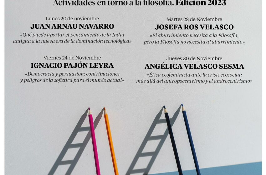 Pandemia Filosófica alcanza su cuarta edición como punto de encuentro de referencia entre ciudadanos y pensadores