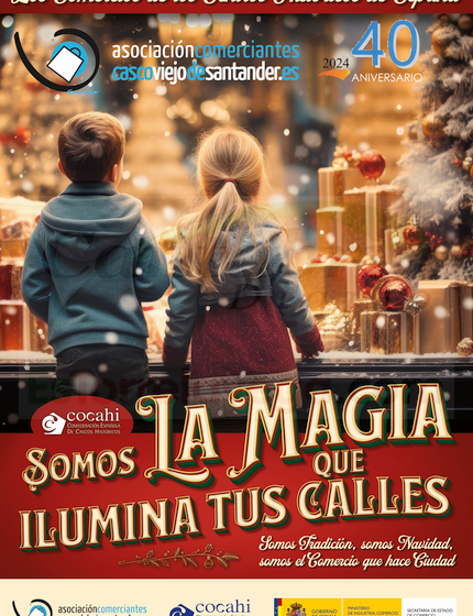  El comercio del centro se reivindica: «Somos la magia que ilumina tus calles»