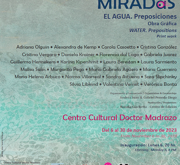  El Doctor Madrazo acoge desde hoy la exposición colectiva ‘Miradas. El agua. Preposiciones’