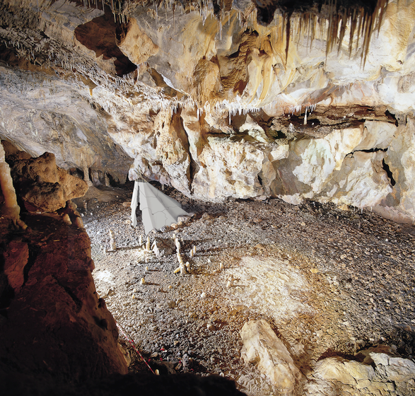  Descubren una cabaña paleolítica construida hace 16800 años en La Garma