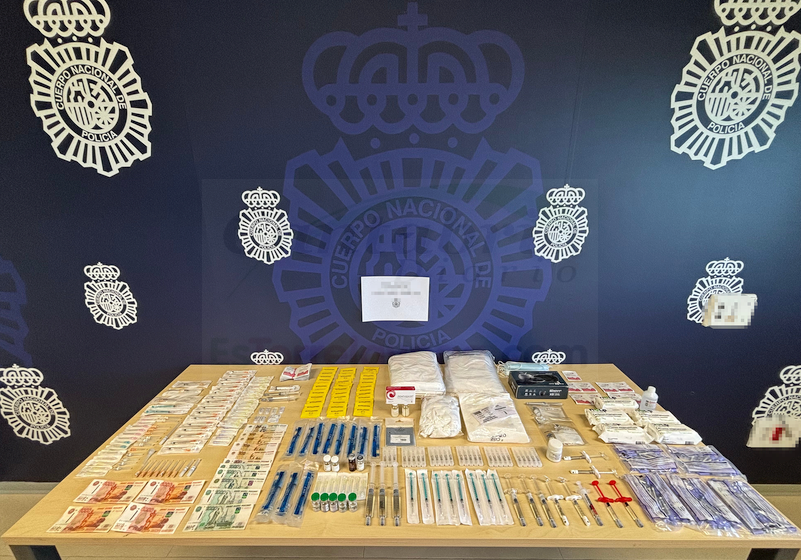 La Policía Nacional desmantela en Santander una clínica estética clandestina itinerante