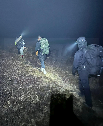 Rescatados tres jóvenes excursionistas extraviados en Castro Valnera