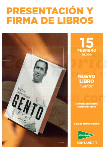 El libro 'Gento real' se presentará el jueves en El Corte Inglés de Santander