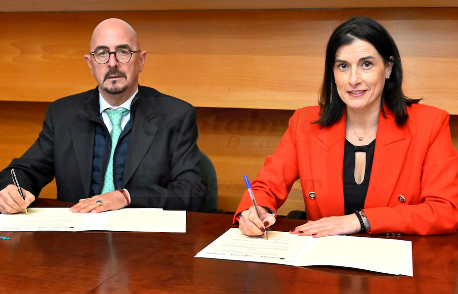 César Pascual y Gema Igual - El Ayuntamiento de Santander y el Banco de Sangre potenciarán las donaciones y la concienciación ciudadana