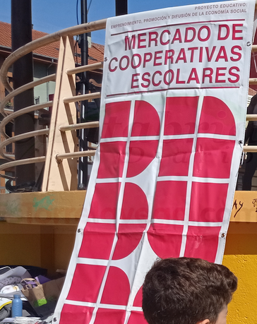  La Plaza Porticada de Santander acoge este viernes el VI Mercado de Cooperativas Escolares