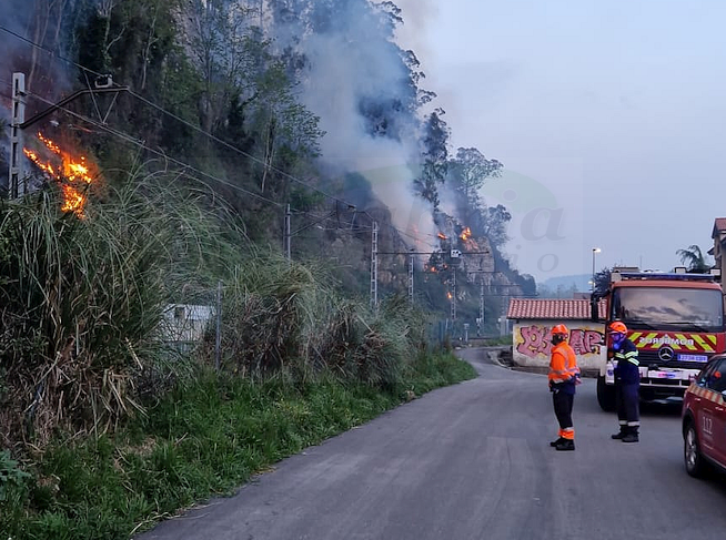 Cantabria sufre noventa incendios en lo que llevamos del mes de abril