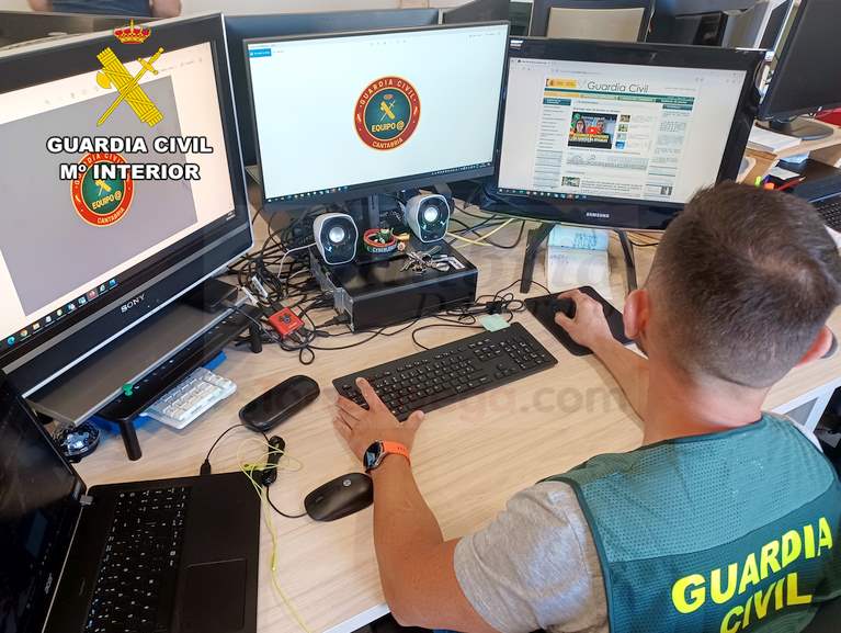 Alerta de la Guardia Civil: 20.000 euros en estafas por internet a vendedores particulares en Cantabria