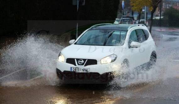 Las lluvias del sábado dificultaron la circulación en varios puntos de Cantabria
