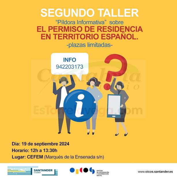 Santander retoma su programa de ‘Píldoras informativas’ sobre extranjería