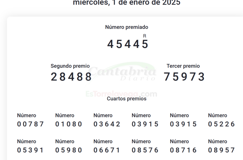  Diez cupones de la ONCE dejan 400.000 euros en Valdecilla Sur