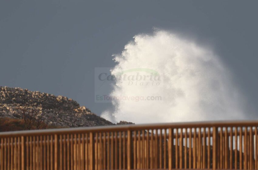 Cantabria estará sábado y domingo en aviso naranja por costeros
