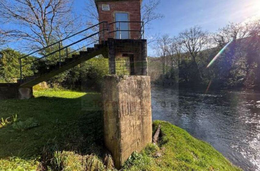 La Confederación Hidrográfica del Cantábrico moderniza la medición de caudales en el río Asón en Ampuero
