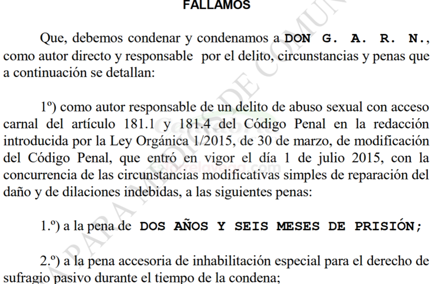 Dos años y medio de prisión por abusar de la mujer que dormía en la habitación de un compañero de piso