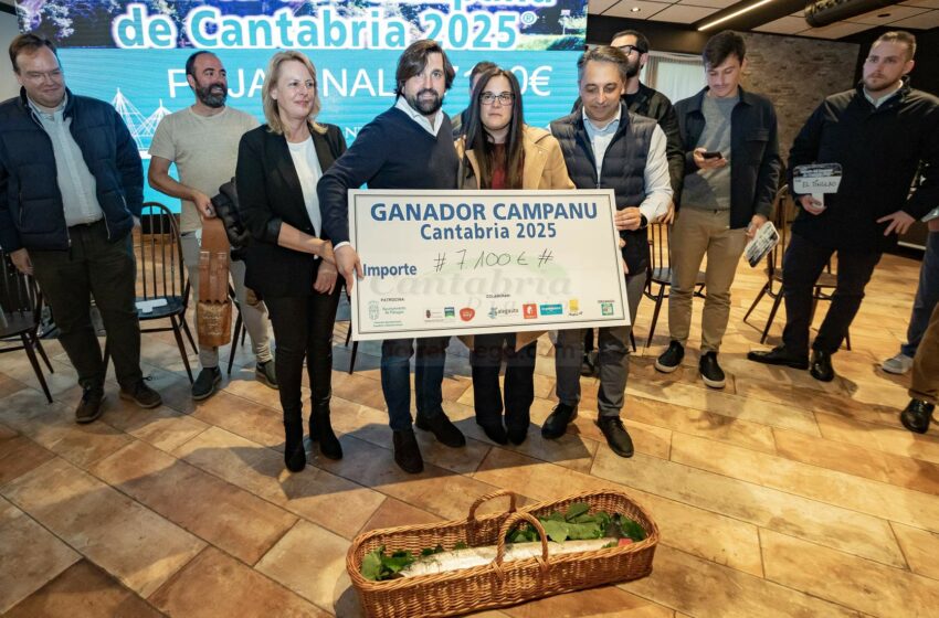 El ‘campanu’ se adjudica por 7.100 euros a un restaurante de Santander
