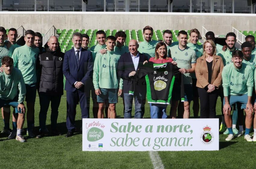 Presentada la campaña de ODECA «Sabe a norte, sabe a ganar», junto al Racing de Santander