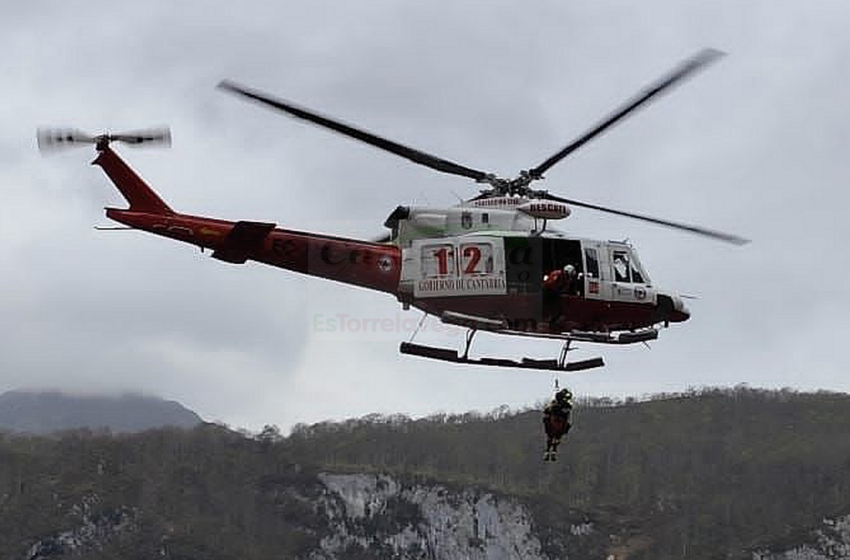 Rescatada una mujer que sufrió un síncope durante un trail en Tresviso
