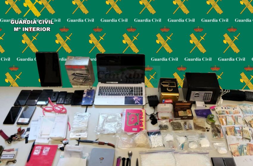  Seis detenidos en Muriedas por tráfico de cocaína
