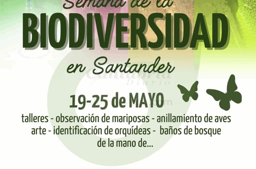  La Semana de la Biodiversidad arranca el 19 de mayo en Santander con actividades para todos los públicos
