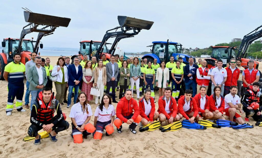 Santander inicia la temporada de playas
