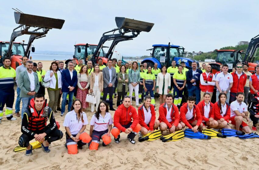  Santander inicia la temporada de playas