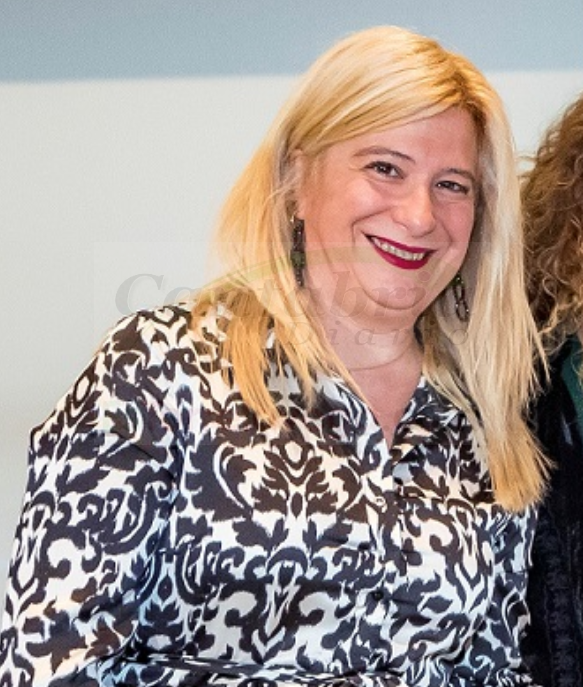 Leire Díez, en una fotografía durante su etapa como Directora de Relaciones Institucionales y Filatelia en la entidad pública Correos