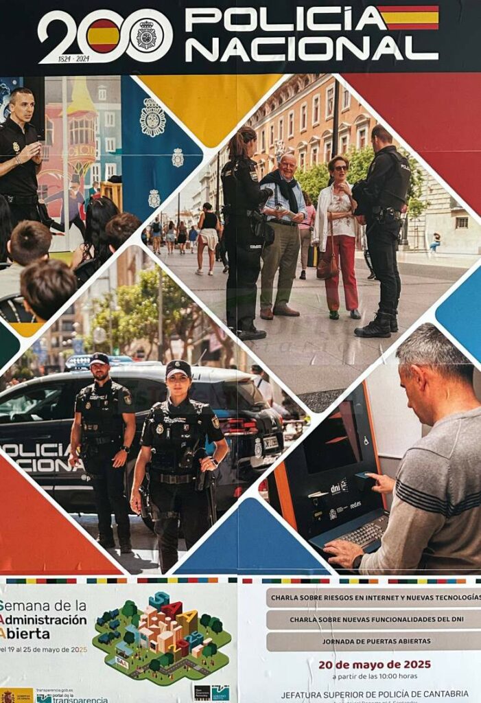 La Policía Nacional se suma a la Semana de la Administración Abierta 2025