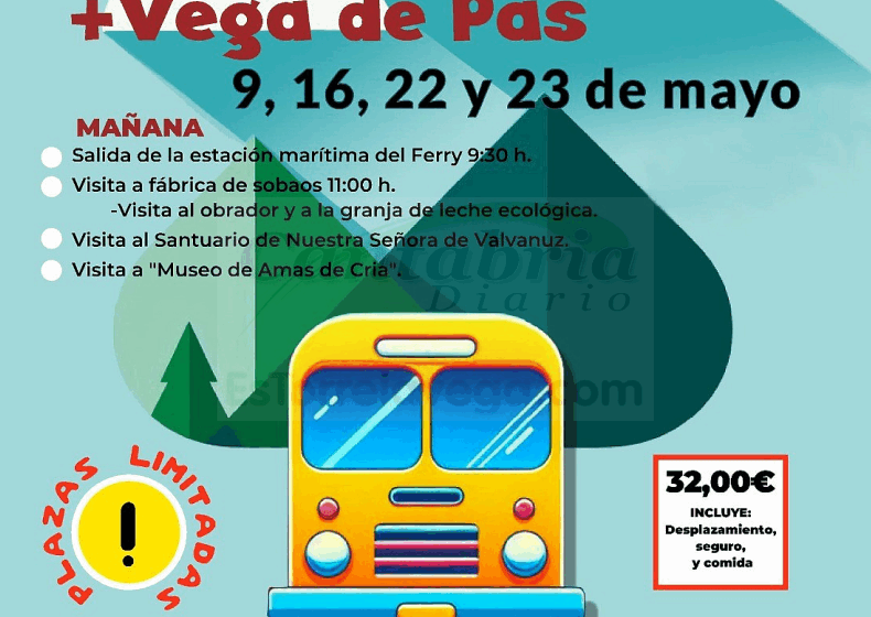  Los centros cívicos organizan cuatro excursiones a Selaya y Vega de Pas con la participación de más de 200 personas