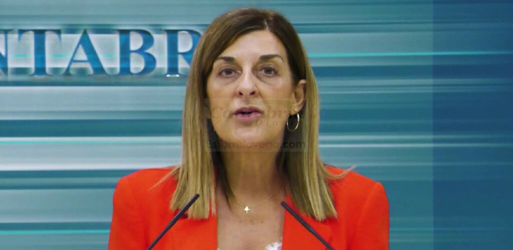 La presidenta de Cantabria María José Sáenz de Buruaga: "esto no da más de sí. Sánchez tiene que irse"