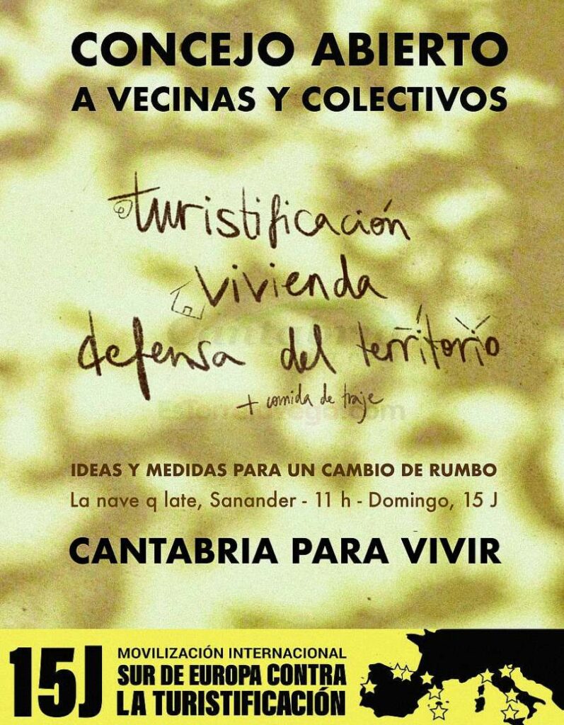 Cantabria participa en una jornada europea contra la 'turistificación'