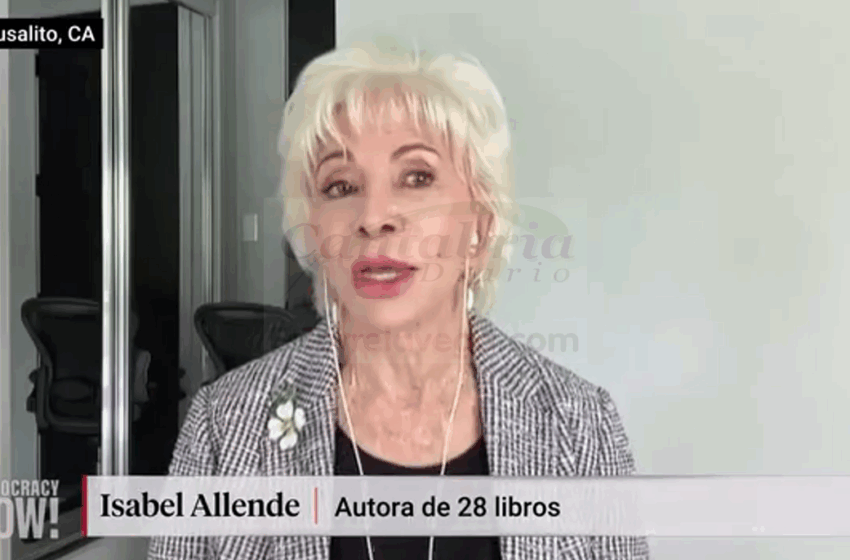  Isabel Allende sobre el autoritarismo que vivió Chile y la creciente ‘represión’ en EE. UU.: «El miedo es la herramienta de cualquier Gobierno autoritario»