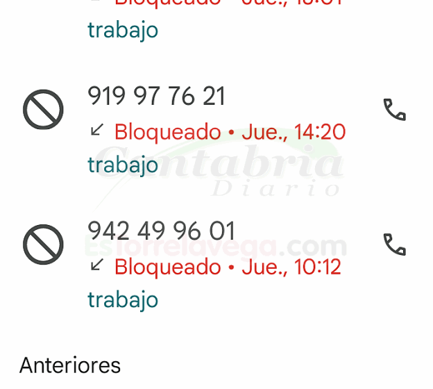 Los «spammers» vuelven a la carga, otra vez desde números de teléfono fijos