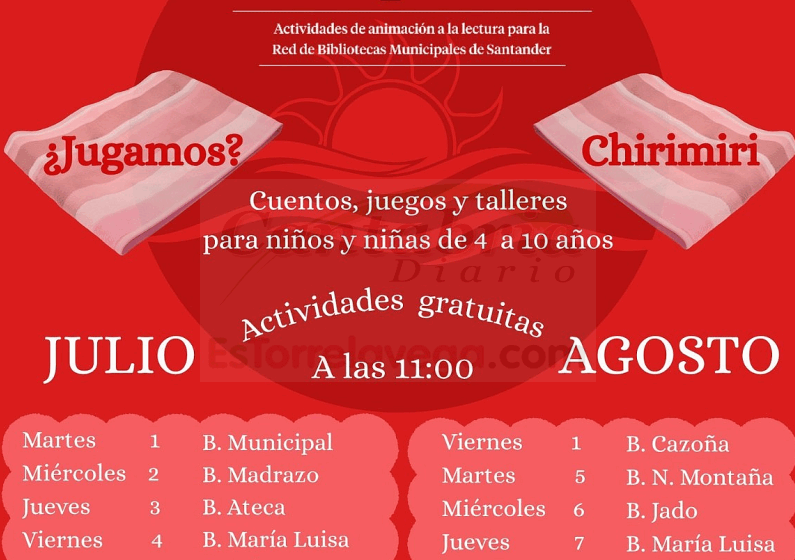 «Más que leer» continúa en verano con dos propuestas de animación lectora para público infantil