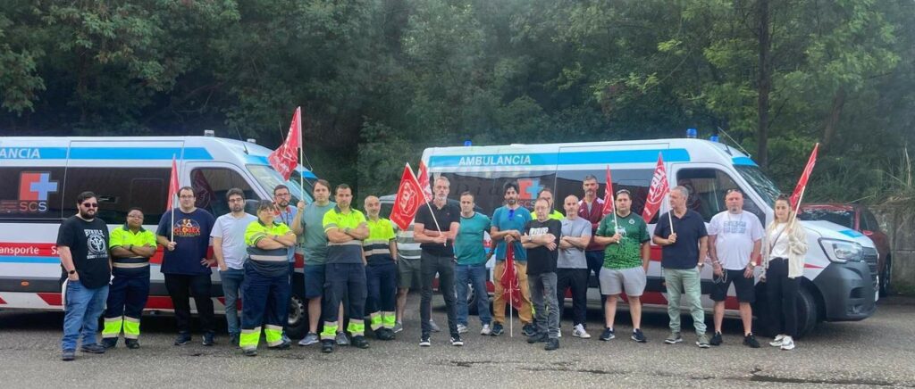 Los sindicatos denuncian judicialmente la "vulneración" del derecho de huelga en las ambulancias de DIAVIDA