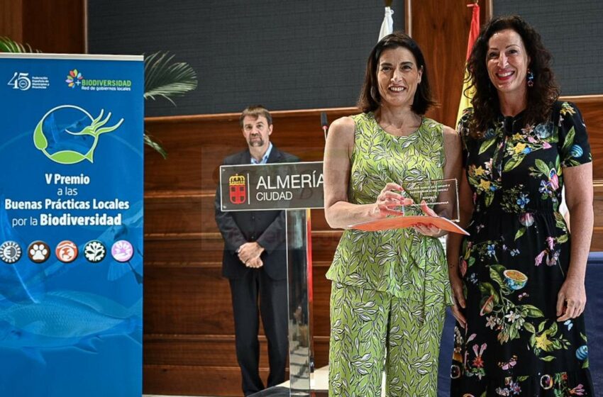  Santander recibe un Premio a las Buenas Prácticas Locales por la Biodiversidad en el Parque de Las Llamas