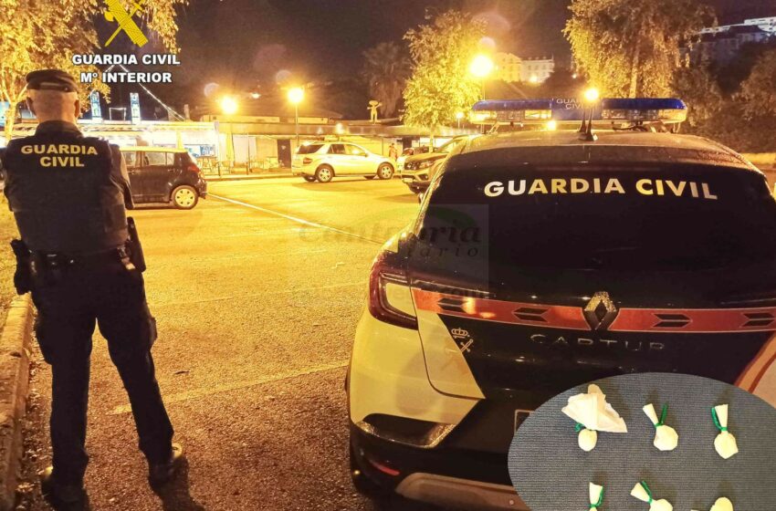 Detenido en Suances cuando realizaba un «pase» de cocaína