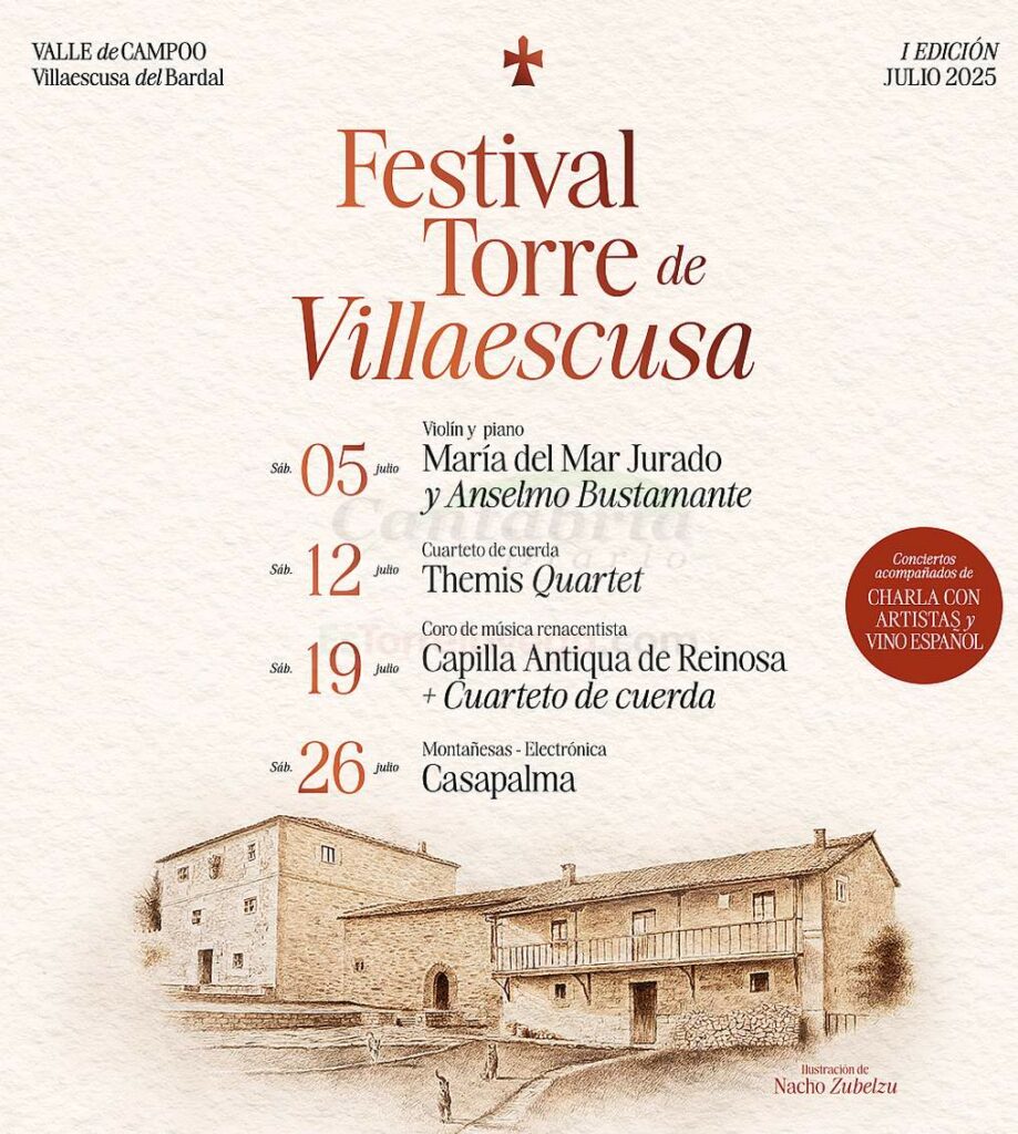 La violinista María del Mar Jurado inaugura el Festival Torre de Villaescusa