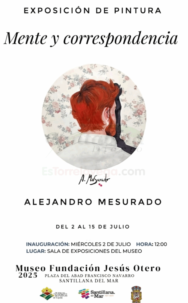 La Fundación Jesús Otero acoge "Mente y correspondencia", exposición del torrelaveguense Alejandro Mesurado