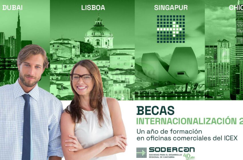  SODERCAN convoca becas de comercio internacional para jóvenes cántabros en Chicago, Dubái, Lisboa y Singapur