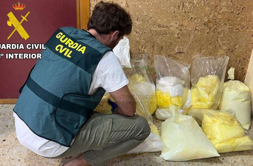  La Guardia Civil de Cantabria detiene a dos personas con ochenta kilos de «speed»