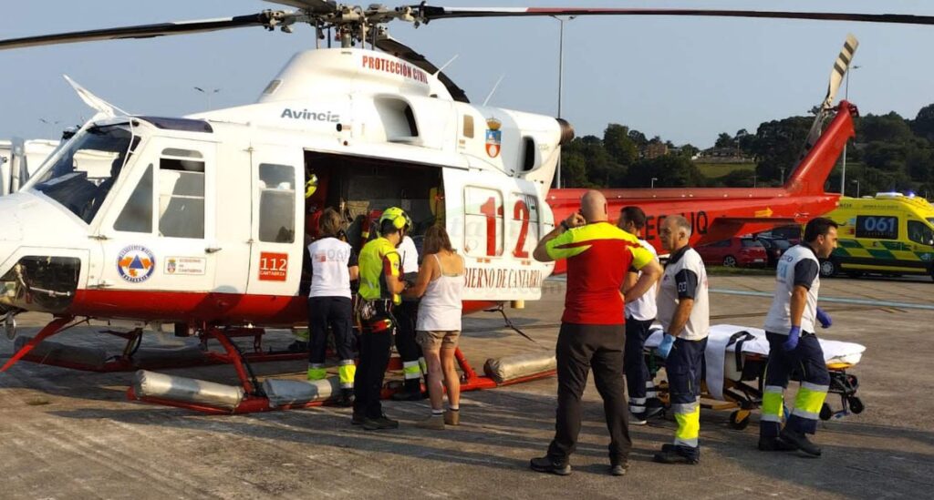 Intensa jornada de rescates en Cantabria
