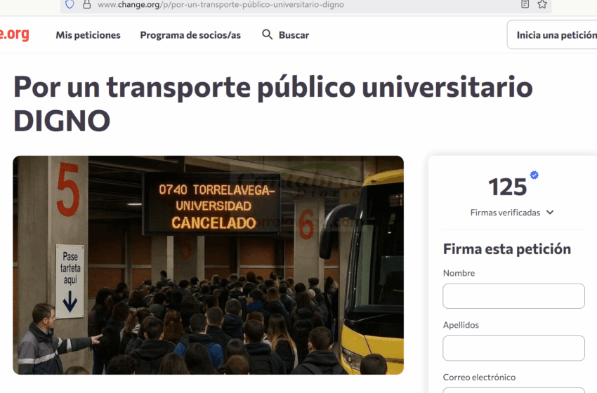  Estudiantes piden un transporte universitario «digno»