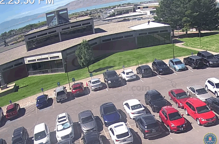  El FBI publica un vídeo del asesino de Charlie Kirk