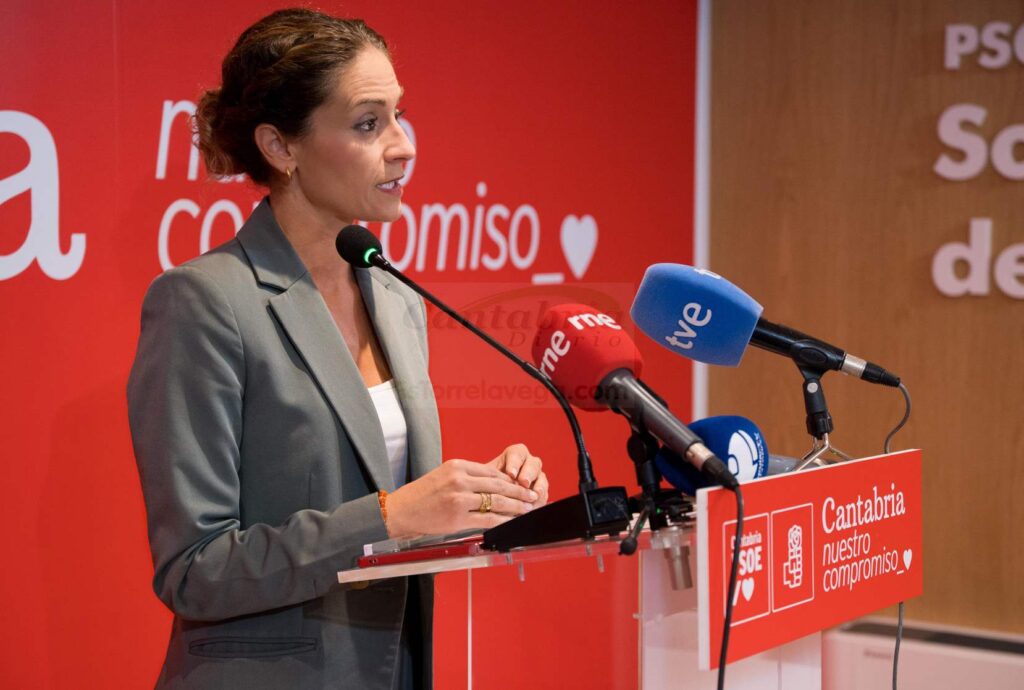 Ainoa Quiñones - Foto PSOE - El PSOE critica que el futuro alcalde de Tudanca "ya tiene todo un historial de mentiras a sus espaldas"