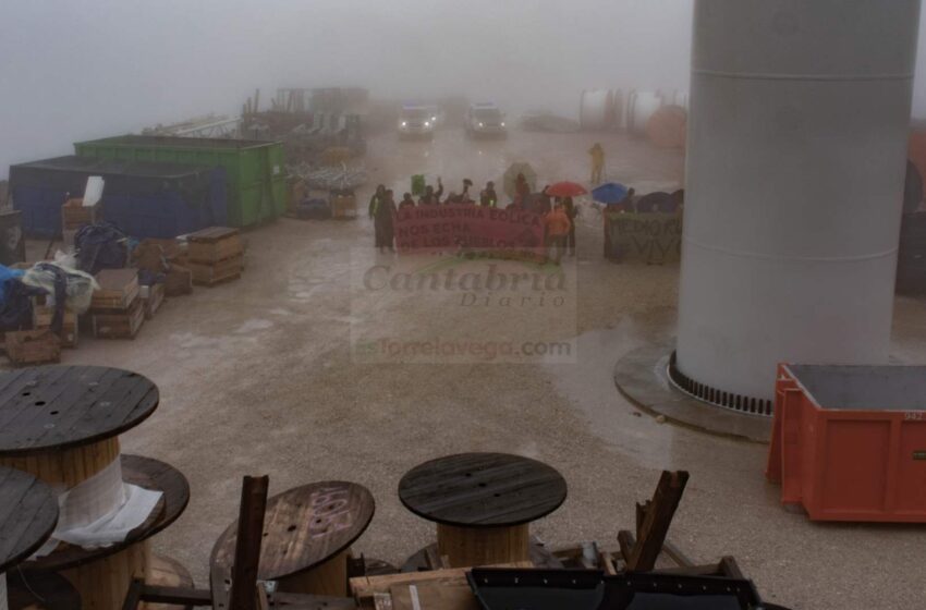  Protestas por las obras del Polígono Eólico del Escudo