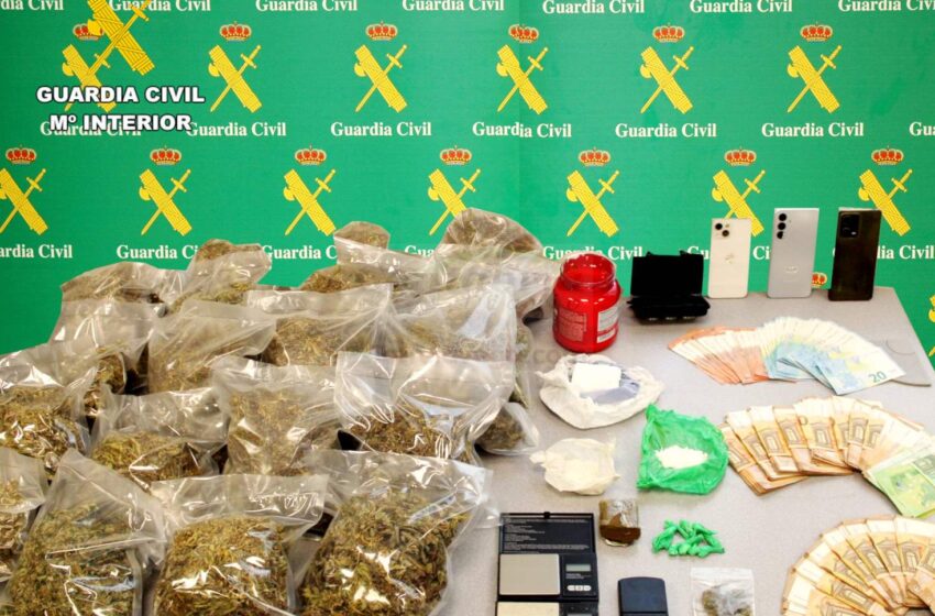  Desmantelado un punto de venta de drogas en Laredo