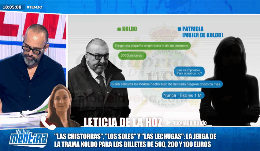  «Chistorras», «soles» y «lechugas»: el lenguaje en clave entre Koldo y Ábalos
